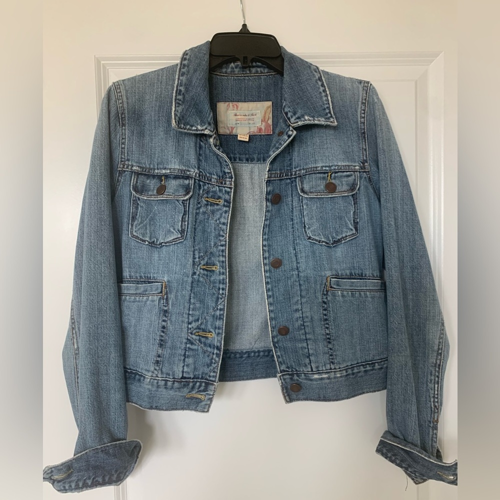 Jean jacket Abercrombie & Fitch - Picture 1 of 4